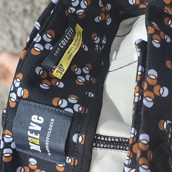 ANTHROPOLOGIE Maeve The Colette Cropped Wide-Leg Ponte Pants - Picture 5 of 5